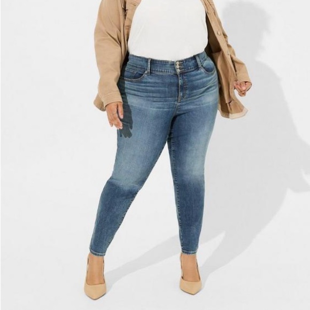 EUC Torrid Jeggings Super Soft HR Skinny